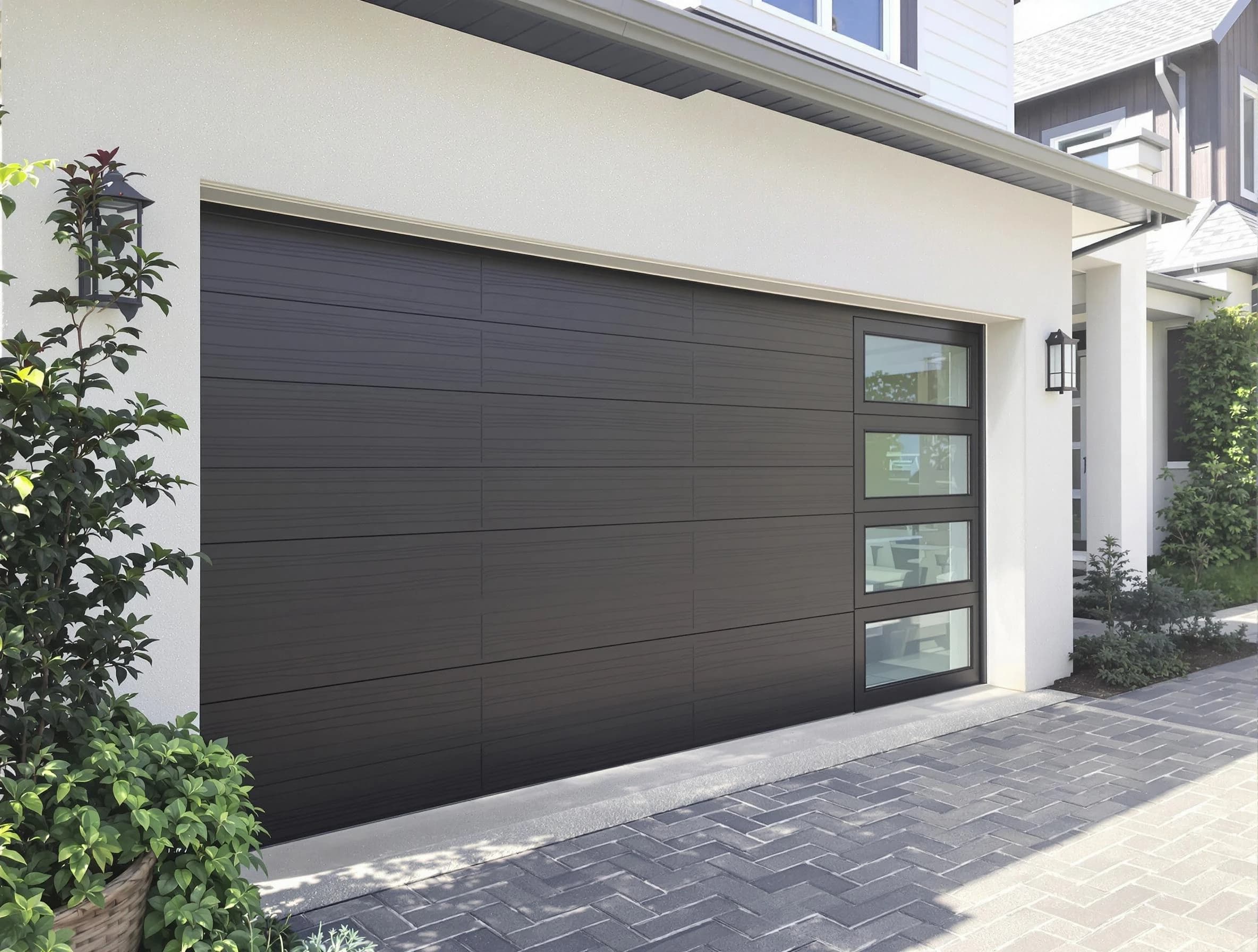 Custom garage door installation by Woodmoor Garage Door Repair in Woodmoor