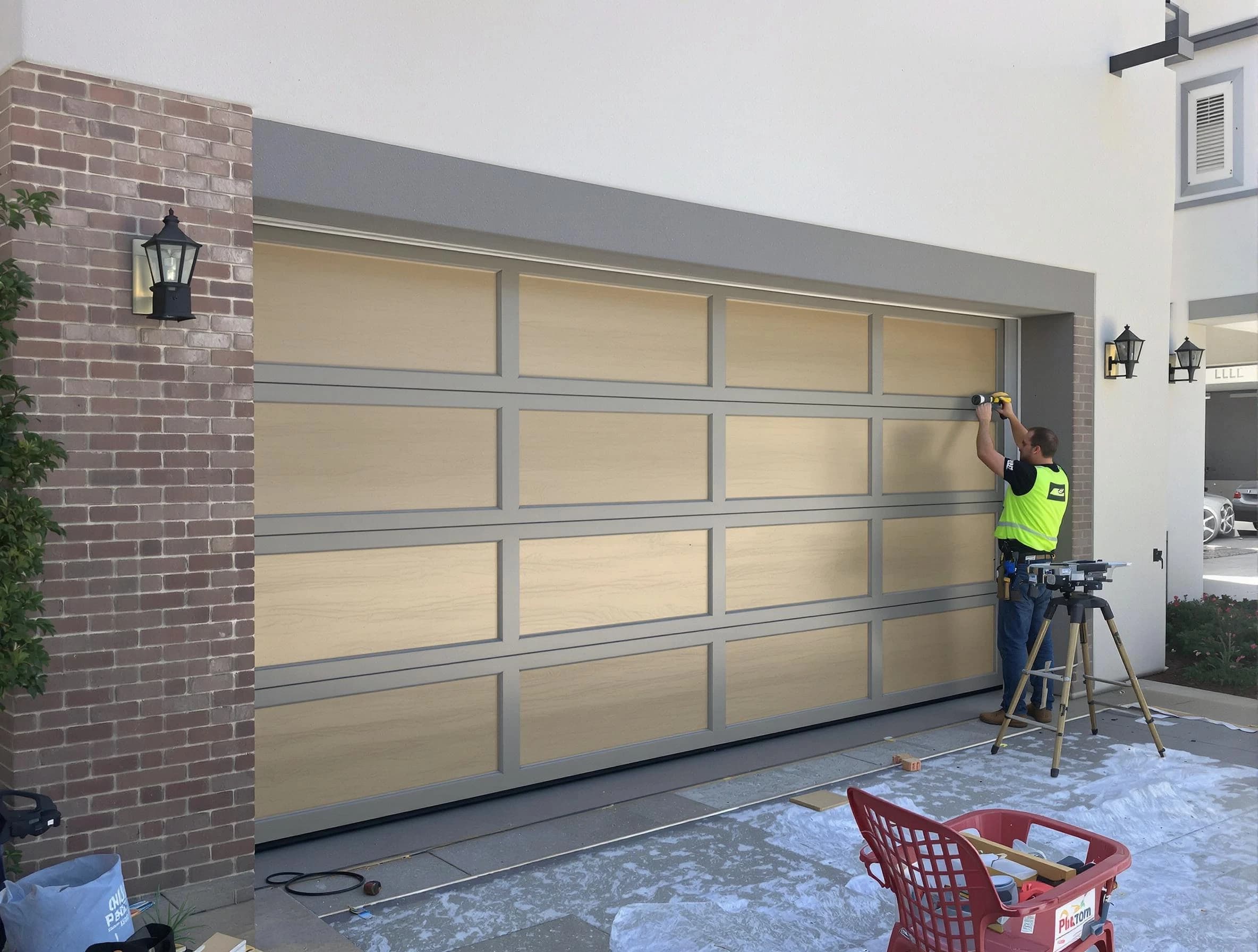Garage door replacement service by Woodmoor Garage Door Repair in Woodmoor