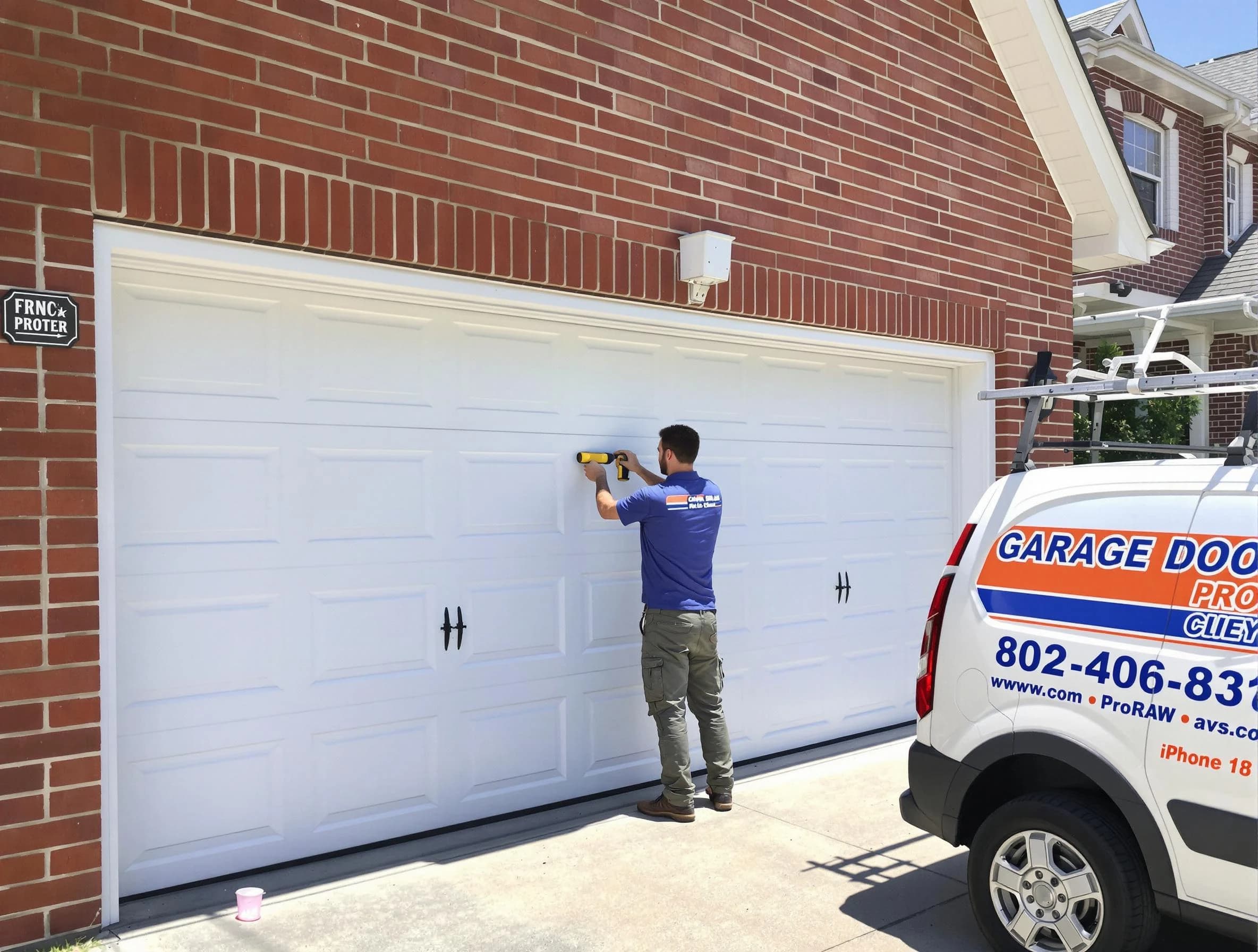 Local garage door repair service by Woodmoor Garage Door Repair in Woodmoor