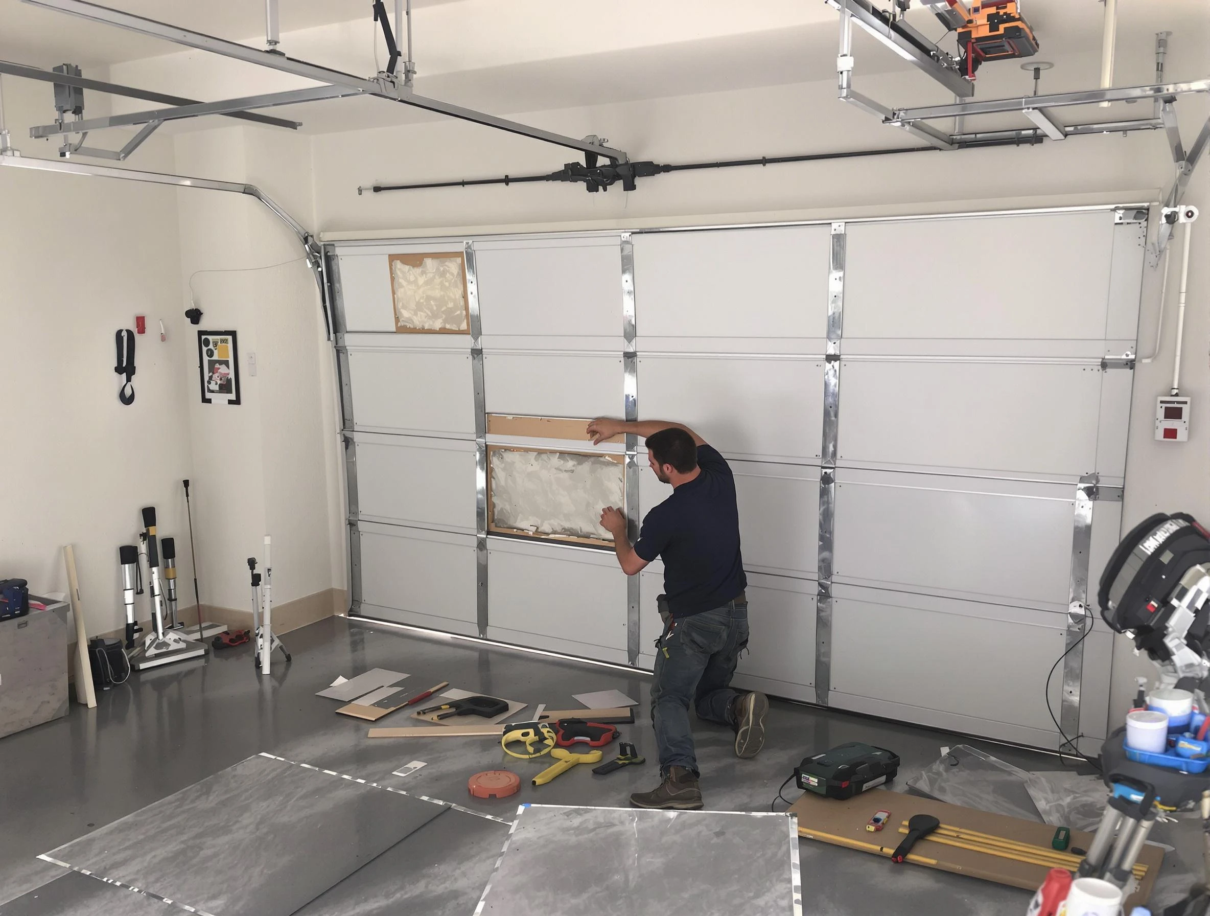 Garage Door Panel Repair in Woodmoor